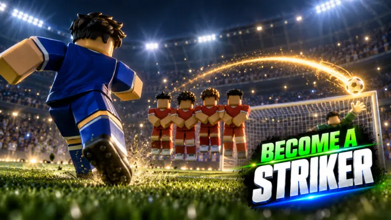 Become A Striker free kick strike curling over the wall