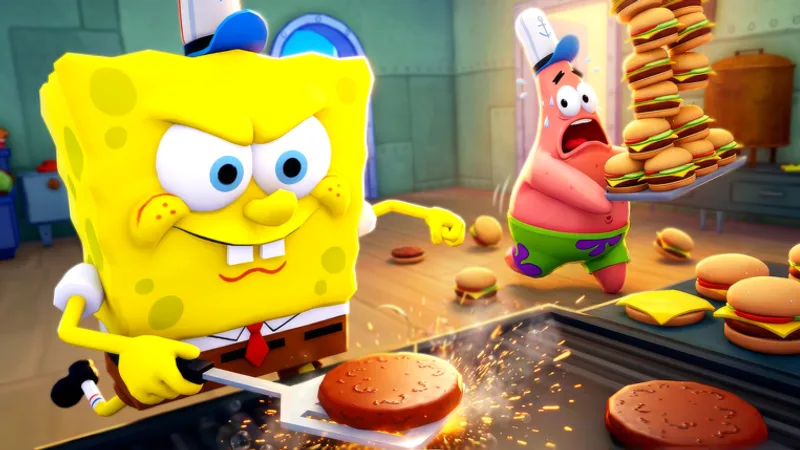 Save the Krusty Krab first-shift cover