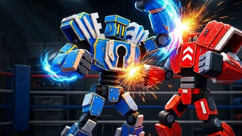 Steel Fighters parts and robots